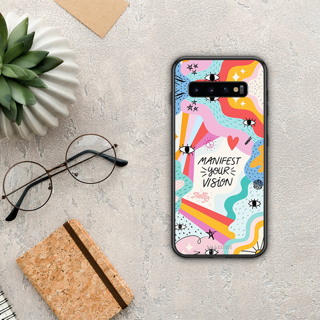 Manifest Your Vision - Samsung Galaxy S10+ θήκη