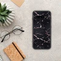 Thumbnail for Marble Black Rosegold - Samsung Galaxy S10+ θήκη