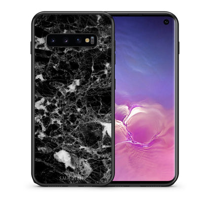Θήκη Samsung S10 Male Marble από τη Smartfits με σχέδιο στο πίσω μέρος και μαύρο περίβλημα | Samsung S10 Male Marble case with colorful back and black bezels