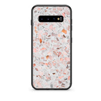 Thumbnail for samsung s10 plus Marble Terrazzo θήκη από τη Smartfits με σχέδιο στο πίσω μέρος και μαύρο περίβλημα | Smartphone case with colorful back and black bezels by Smartfits