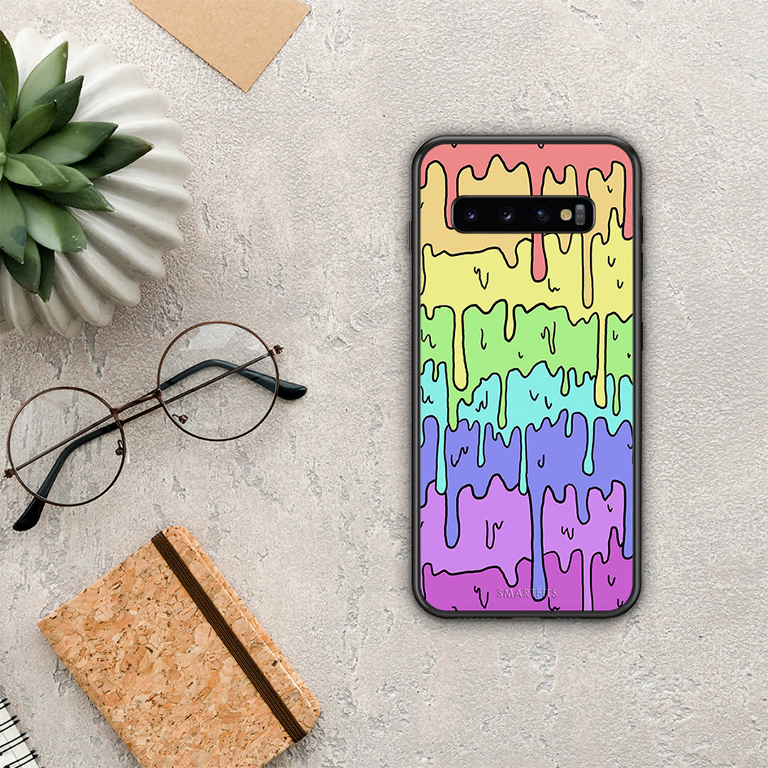 Melting Rainbow - Samsung Galaxy S10+ θήκη