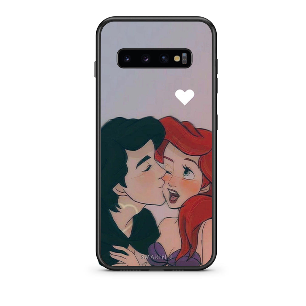 samsung s10 Mermaid Love Θήκη Αγίου Βαλεντίνου από τη Smartfits με σχέδιο στο πίσω μέρος και μαύρο περίβλημα | Smartphone case with colorful back and black bezels by Smartfits