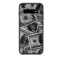 Thumbnail for samsung s10 plus Money Dollars θήκη από τη Smartfits με σχέδιο στο πίσω μέρος και μαύρο περίβλημα | Smartphone case with colorful back and black bezels by Smartfits