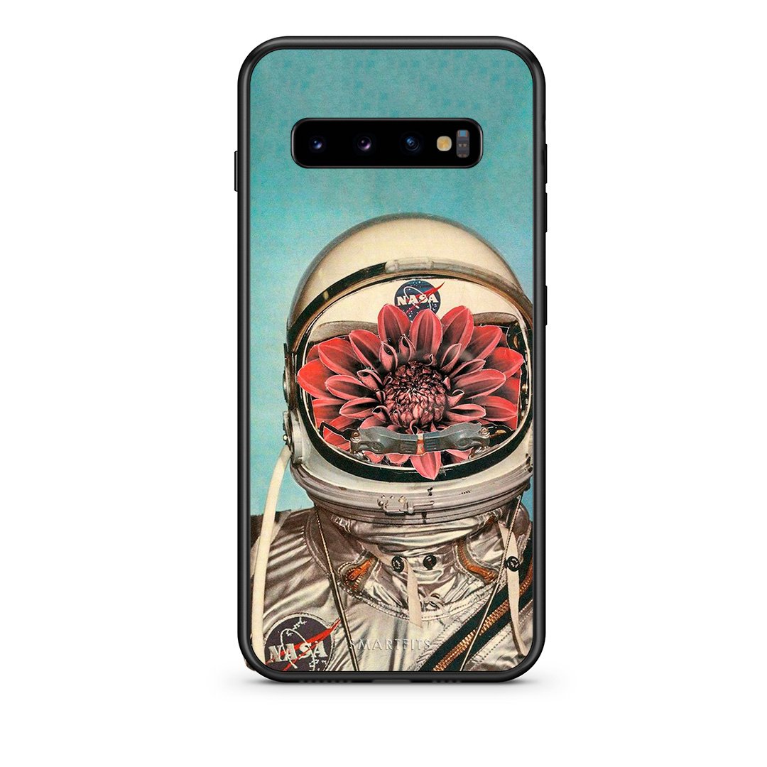 samsung s10 plus Nasa Bloom θήκη από τη Smartfits με σχέδιο στο πίσω μέρος και μαύρο περίβλημα | Smartphone case with colorful back and black bezels by Smartfits