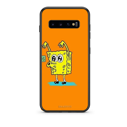 samsung s10 No Money 2 Θήκη Αγίου Βαλεντίνου από τη Smartfits με σχέδιο στο πίσω μέρος και μαύρο περίβλημα | Smartphone case with colorful back and black bezels by Smartfits