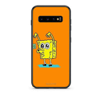 Thumbnail for samsung s10 No Money 2 Θήκη Αγίου Βαλεντίνου από τη Smartfits με σχέδιο στο πίσω μέρος και μαύρο περίβλημα | Smartphone case with colorful back and black bezels by Smartfits