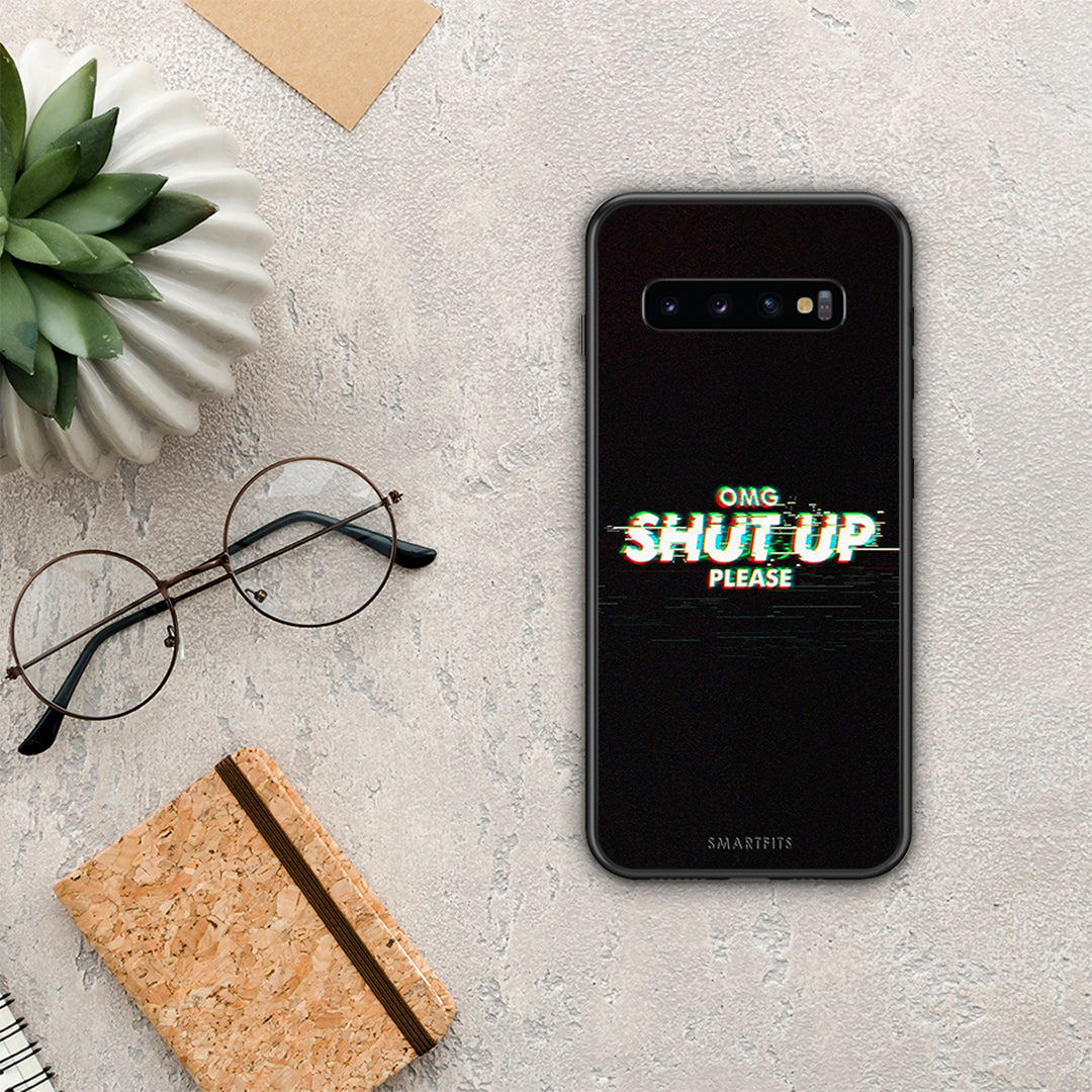 OMG ShutUp - Samsung Galaxy S10+ θήκη