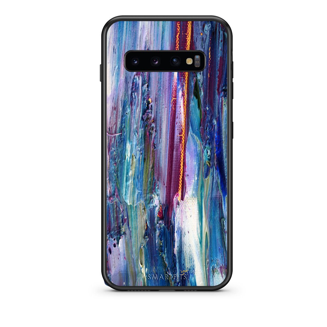 99 - samsung galaxy s10 plus Paint Winter case, cover, bumper