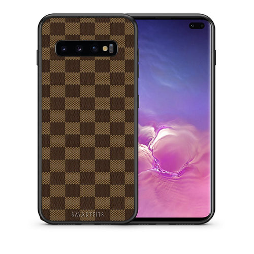 Θήκη Samsung S10+ Glamour Designer από τη Smartfits με σχέδιο στο πίσω μέρος και μαύρο περίβλημα | Samsung S10+ Glamour Designer case with colorful back and black bezels