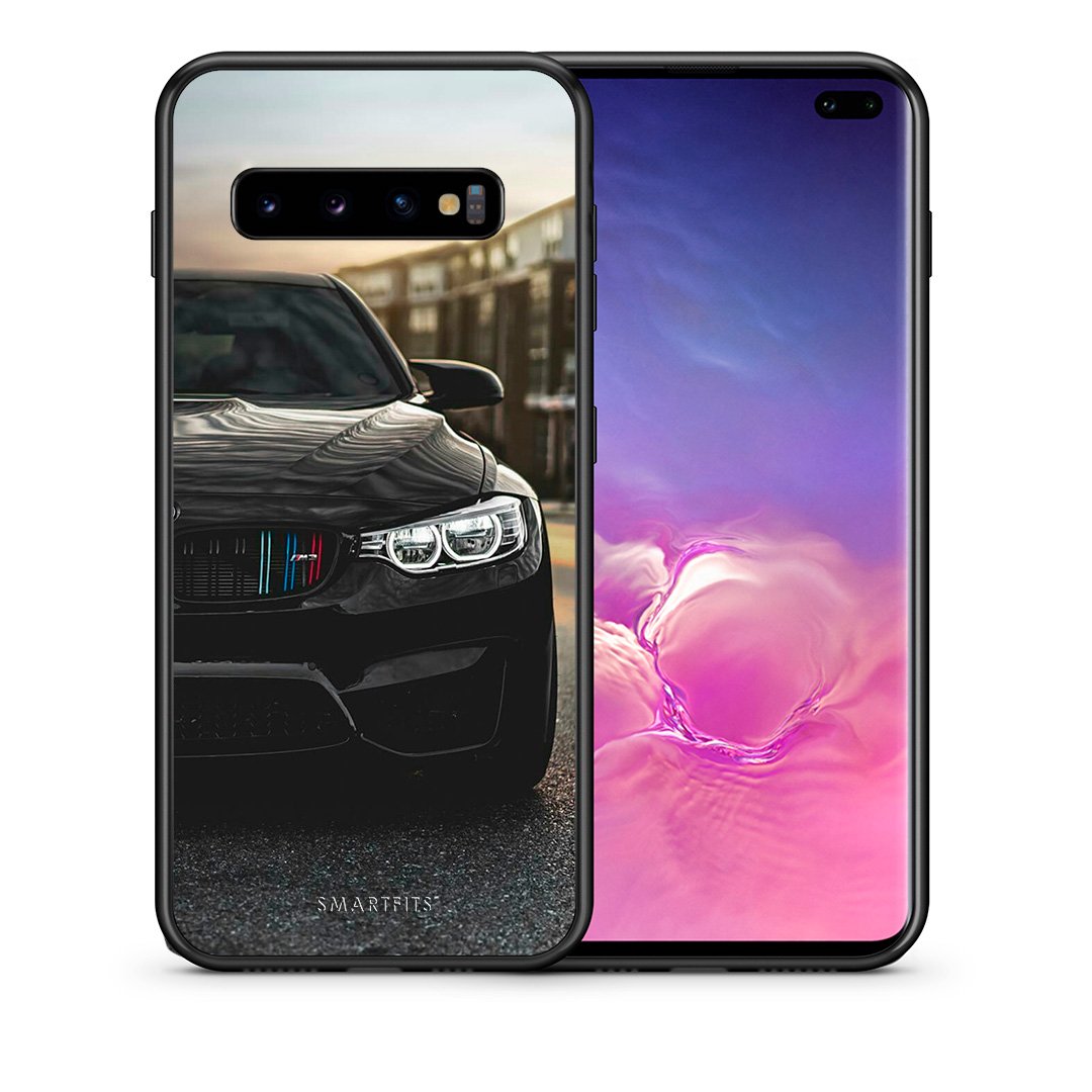 Θήκη Samsung S10+ M3 Racing από τη Smartfits με σχέδιο στο πίσω μέρος και μαύρο περίβλημα | Samsung S10+ M3 Racing case with colorful back and black bezels