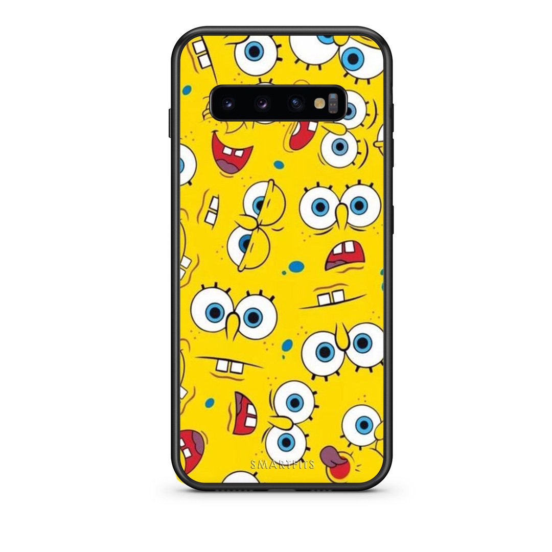 4 - samsung s10 plus Sponge PopArt case, cover, bumper