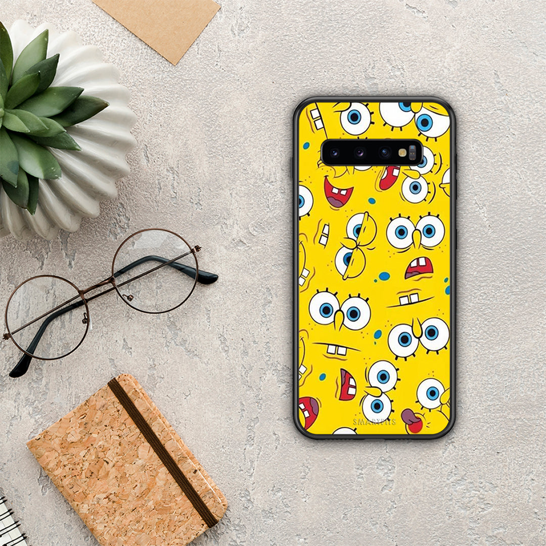 PopArt Sponge - Samsung Galaxy S10+ θήκη