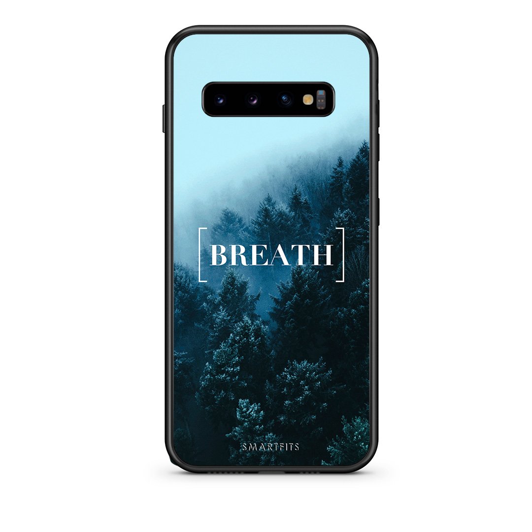 4 - samsung s10 plus Breath Quote case, cover, bumper