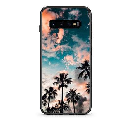 99 - samsung galaxy s10 plus Summer Sky case, cover, bumper
