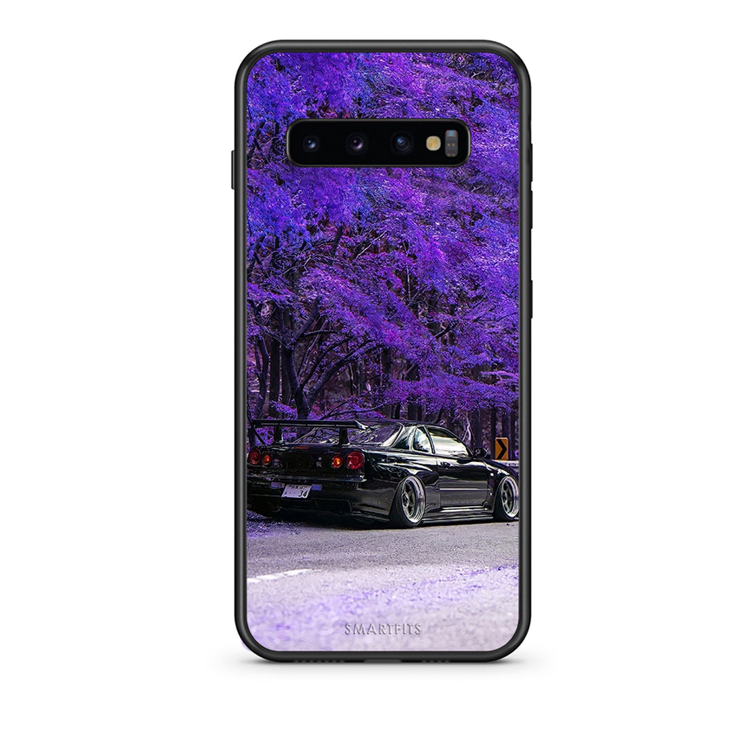 samsung s10 plus Super Car Θήκη Αγίου Βαλεντίνου από τη Smartfits με σχέδιο στο πίσω μέρος και μαύρο περίβλημα | Smartphone case with colorful back and black bezels by Smartfits