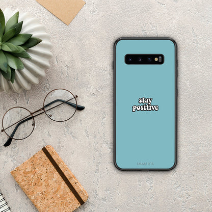 Text Positive - Samsung Galaxy S10+ θήκη