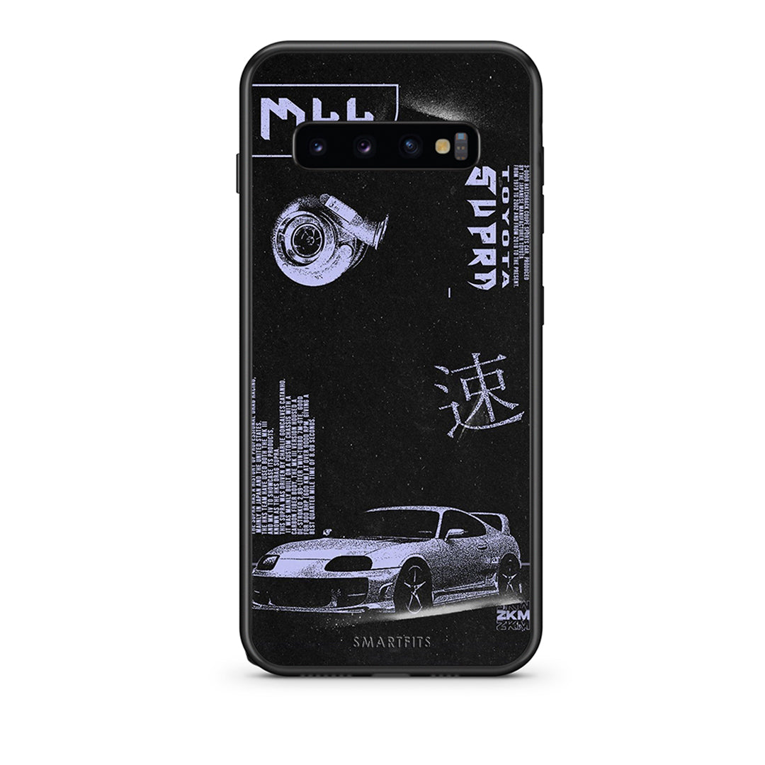 samsung s10 plus Tokyo Drift Θήκη Αγίου Βαλεντίνου από τη Smartfits με σχέδιο στο πίσω μέρος και μαύρο περίβλημα | Smartphone case with colorful back and black bezels by Smartfits