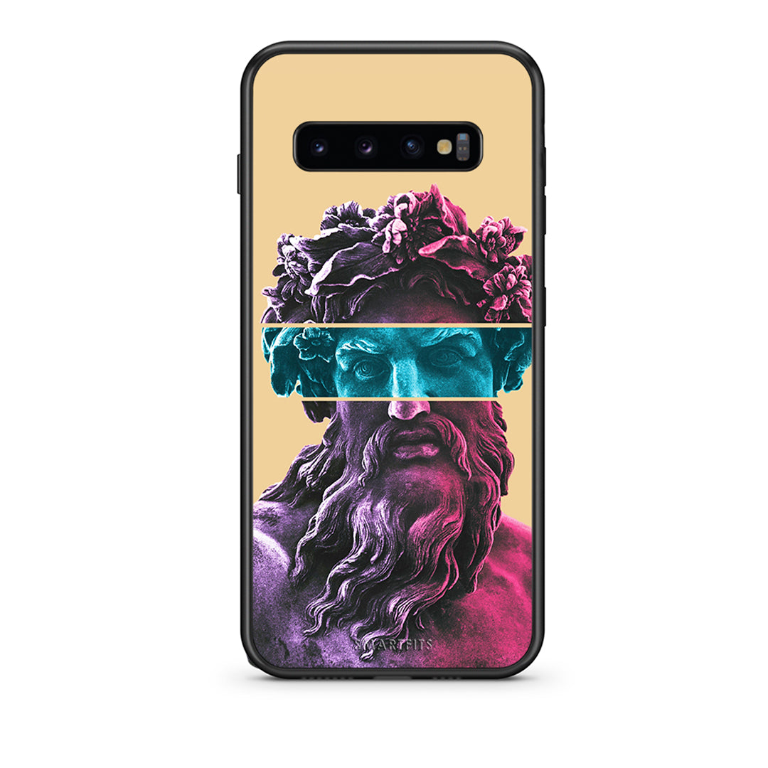 samsung s10 plus Zeus Art Θήκη Αγίου Βαλεντίνου από τη Smartfits με σχέδιο στο πίσω μέρος και μαύρο περίβλημα | Smartphone case with colorful back and black bezels by Smartfits
