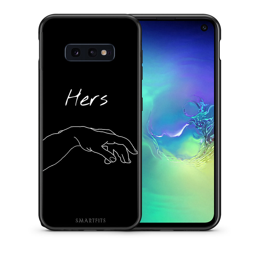 Θήκη Αγίου Βαλεντίνου Samsung S10e Aeshetic Love 1 από τη Smartfits με σχέδιο στο πίσω μέρος και μαύρο περίβλημα | Samsung S10e Aeshetic Love 1 case with colorful back and black bezels
