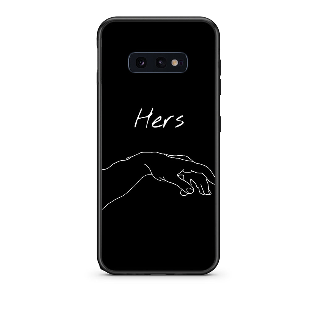 samsung s10e Aeshetic Love 1 Θήκη Αγίου Βαλεντίνου από τη Smartfits με σχέδιο στο πίσω μέρος και μαύρο περίβλημα | Smartphone case with colorful back and black bezels by Smartfits