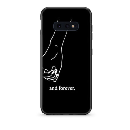samsung s10e Always & Forever 2 Θήκη Αγίου Βαλεντίνου από τη Smartfits με σχέδιο στο πίσω μέρος και μαύρο περίβλημα | Smartphone case with colorful back and black bezels by Smartfits