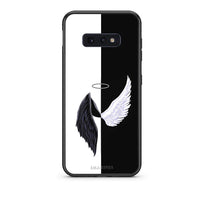 Thumbnail for samsung s10e Angels Demons θήκη από τη Smartfits με σχέδιο στο πίσω μέρος και μαύρο περίβλημα | Smartphone case with colorful back and black bezels by Smartfits