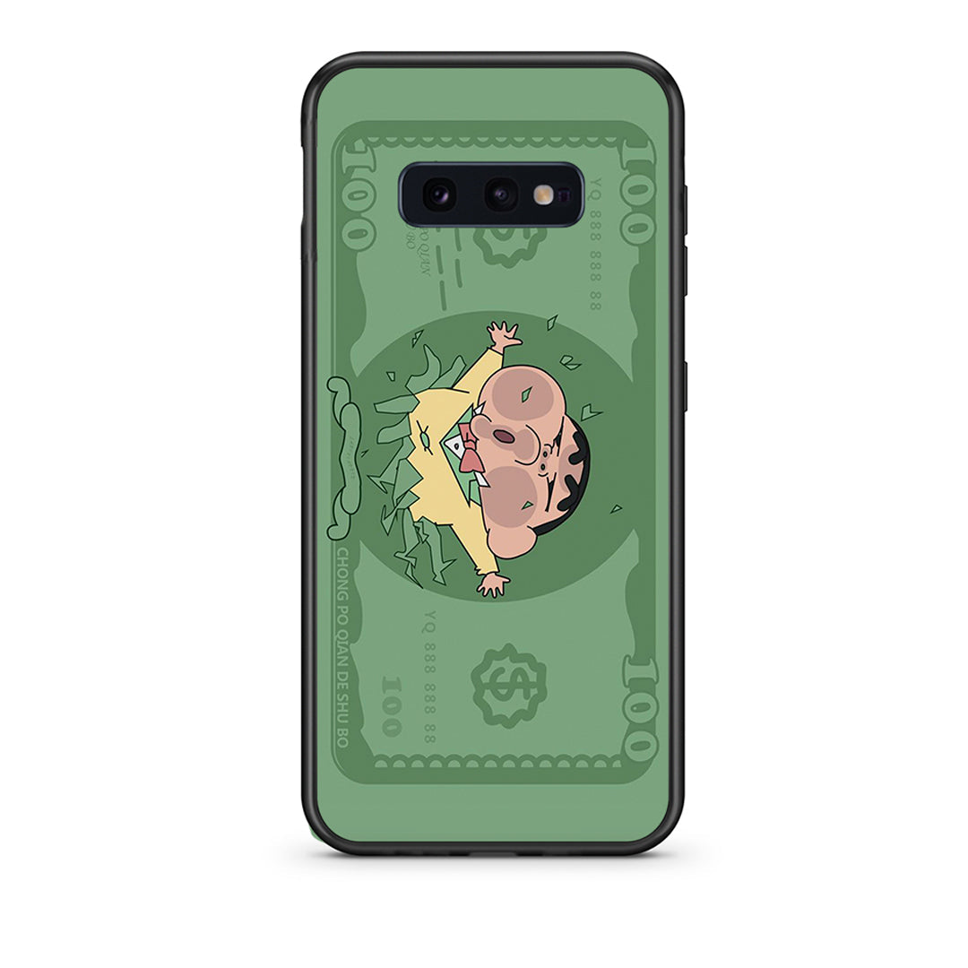samsung s10e Big Money Θήκη Αγίου Βαλεντίνου από τη Smartfits με σχέδιο στο πίσω μέρος και μαύρο περίβλημα | Smartphone case with colorful back and black bezels by Smartfits