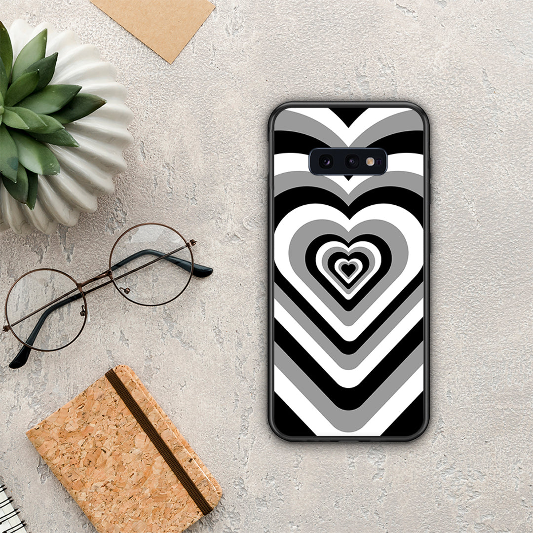 Black Hearts - Samsung Galaxy S10e θήκη