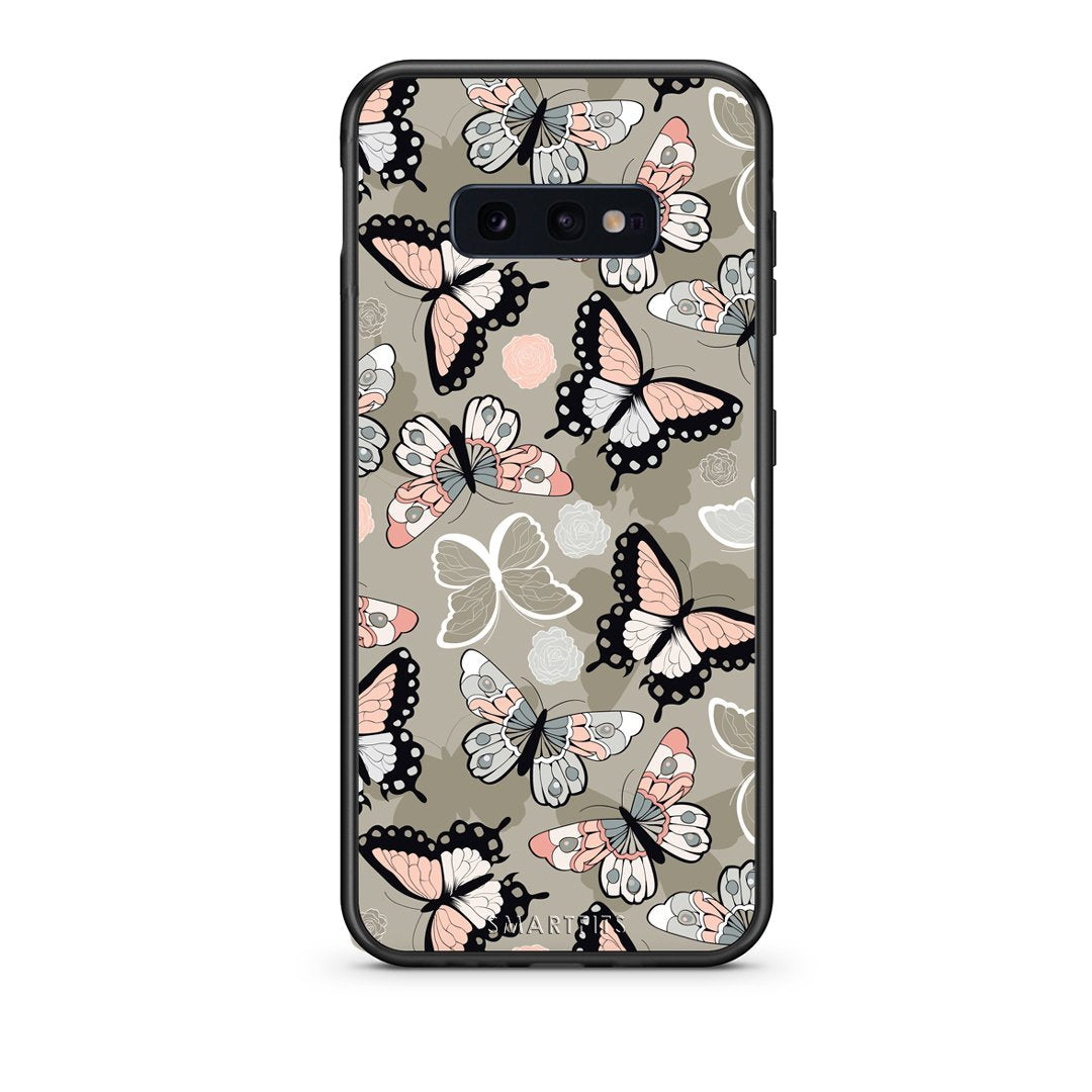 135 - samsung galaxy s10e  Butterflies Boho case, cover, bumper
