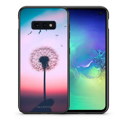 Θήκη Samsung S10e Wish Boho από τη Smartfits με σχέδιο στο πίσω μέρος και μαύρο περίβλημα | Samsung S10e Wish Boho case with colorful back and black bezels