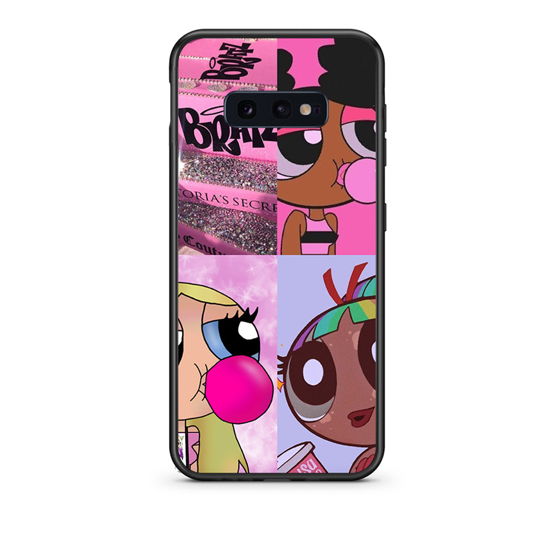 samsung s10e Bubble Girls Θήκη Αγίου Βαλεντίνου από τη Smartfits με σχέδιο στο πίσω μέρος και μαύρο περίβλημα | Smartphone case with colorful back and black bezels by Smartfits