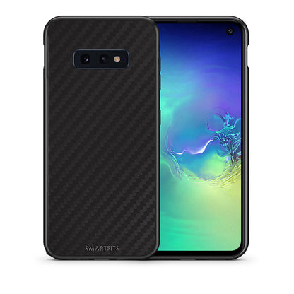 Θήκη Samsung S10e Carbon Black από τη Smartfits με σχέδιο στο πίσω μέρος και μαύρο περίβλημα | Samsung S10e Carbon Black case with colorful back and black bezels