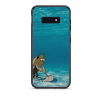 Thumbnail for samsung s10e Clean The Ocean Θήκη από τη Smartfits με σχέδιο στο πίσω μέρος και μαύρο περίβλημα | Smartphone case with colorful back and black bezels by Smartfits