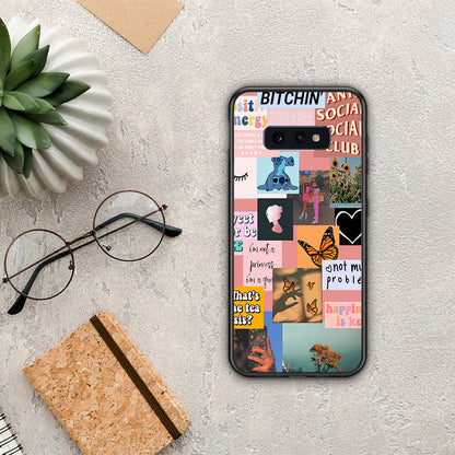 Collage Bitchin - Samsung Galaxy S10e θήκη
