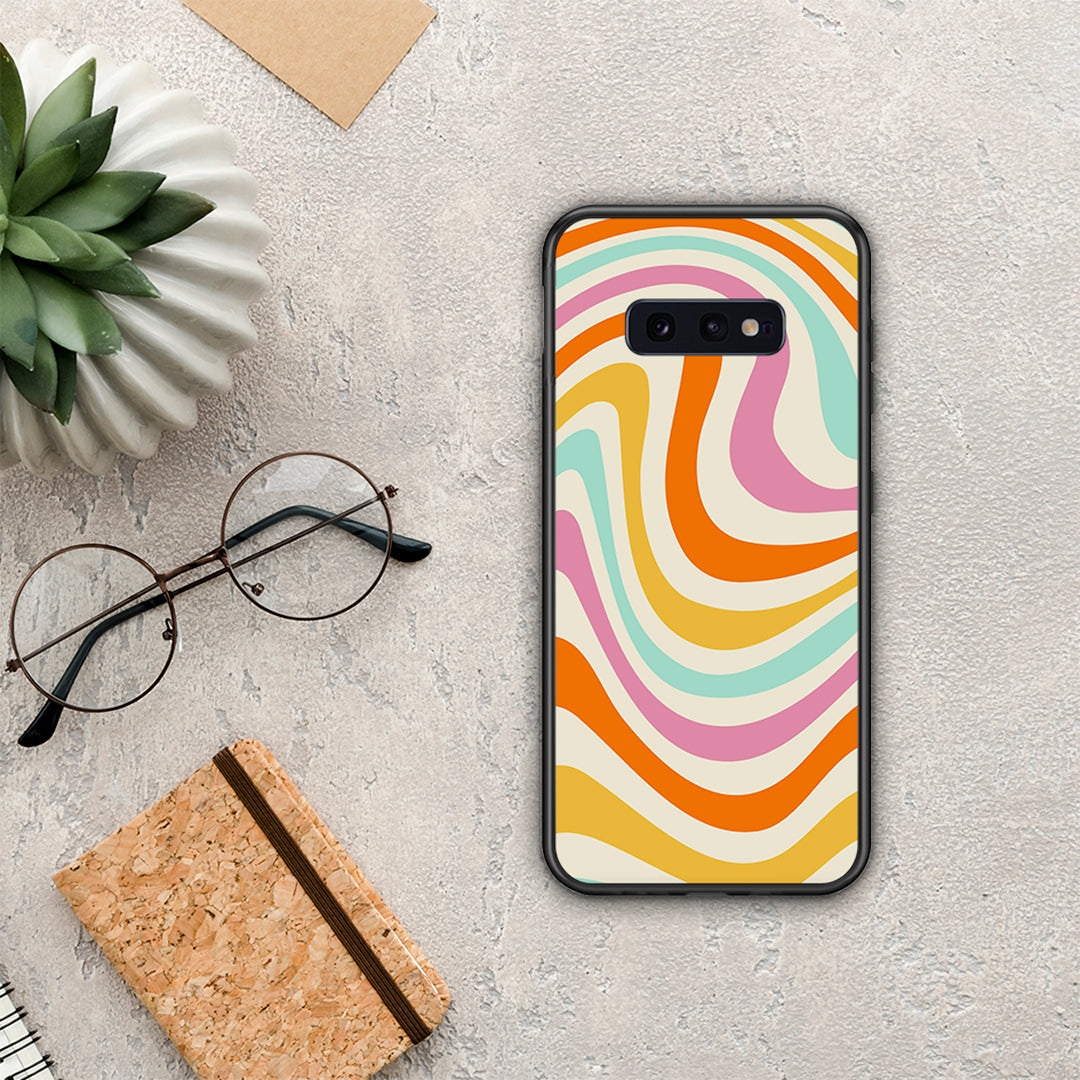Colourful Waves - Samsung Galaxy S10e θήκη