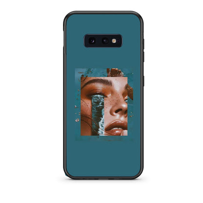 samsung s10e Cry An Ocean θήκη από τη Smartfits με σχέδιο στο πίσω μέρος και μαύρο περίβλημα | Smartphone case with colorful back and black bezels by Smartfits
