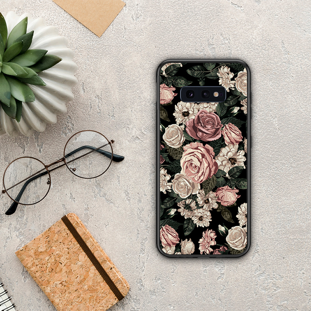 Flower Wild Roses - Samsung Galaxy S10e θήκη