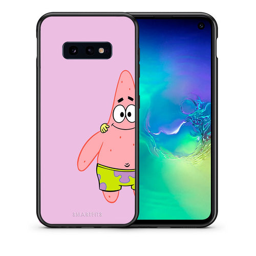 Θήκη Samsung S10e  Friends Patrick από τη Smartfits με σχέδιο στο πίσω μέρος και μαύρο περίβλημα | Samsung S10e  Friends Patrick case with colorful back and black bezels