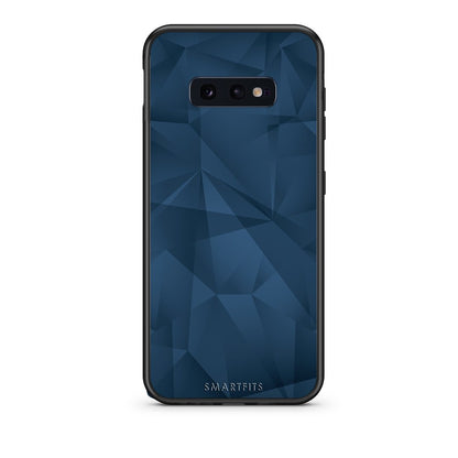 39 - samsung galaxy s10e  Blue Abstract Geometric case, cover, bumper