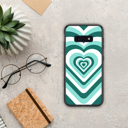 Green Hearts - Samsung Galaxy S10e θήκη