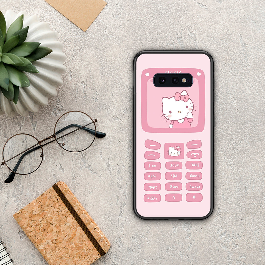 Hello Kitten - Samsung Galaxy S10e θήκη
