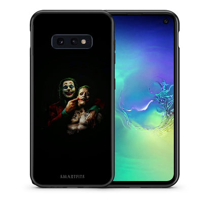 Θήκη Samsung S10e Clown Hero από τη Smartfits με σχέδιο στο πίσω μέρος και μαύρο περίβλημα | Samsung S10e Clown Hero case with colorful back and black bezels