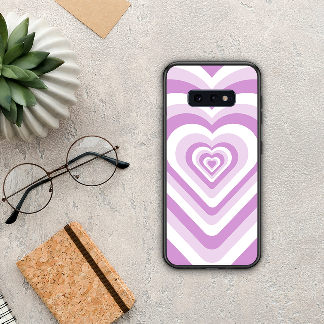 Lilac Hearts - Samsung Galaxy S10e θήκη