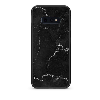 samsung s10e Marble Black θήκη από τη Smartfits με σχέδιο στο πίσω μέρος και μαύρο περίβλημα | Smartphone case with colorful back and black bezels by Smartfits