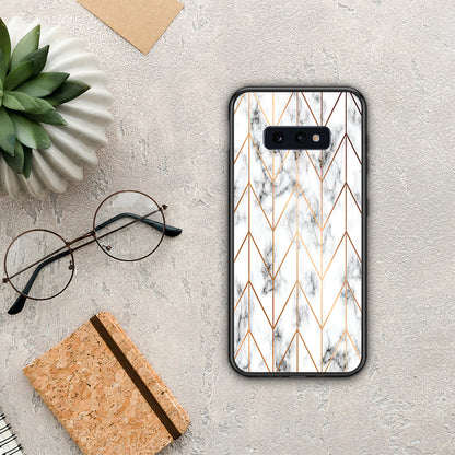 Marble Gold Geometric - Samsung Galaxy S10e θήκη