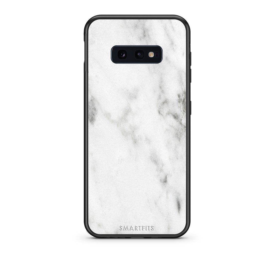 2 - samsung galaxy s10e  White marble case, cover, bumper