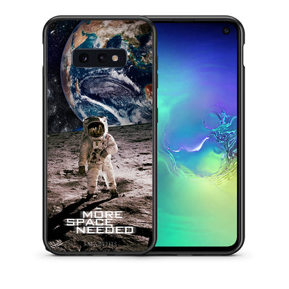Θήκη Samsung S10e More Space από τη Smartfits με σχέδιο στο πίσω μέρος και μαύρο περίβλημα | Samsung S10e More Space case with colorful back and black bezels