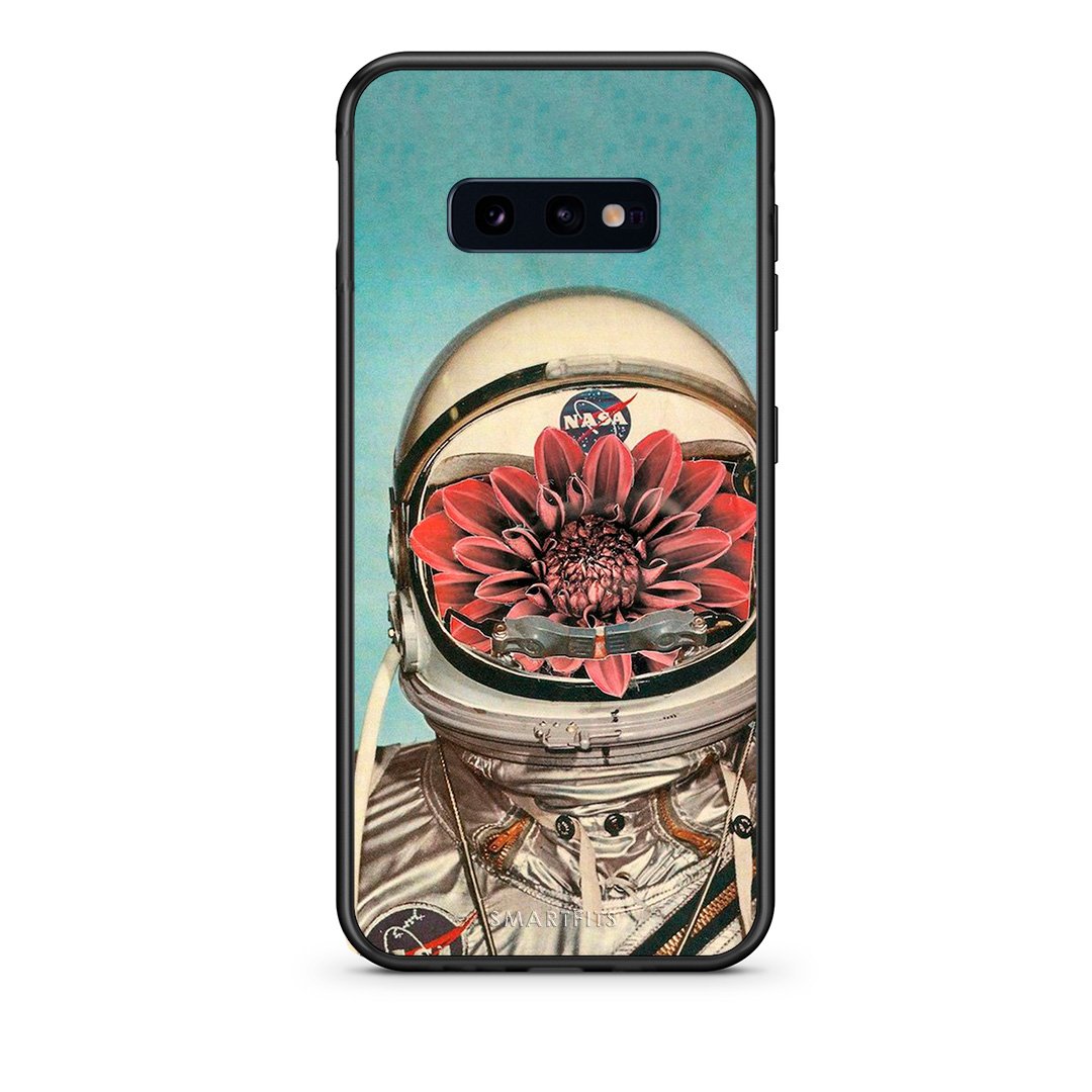 samsung s10e Nasa Bloom θήκη από τη Smartfits με σχέδιο στο πίσω μέρος και μαύρο περίβλημα | Smartphone case with colorful back and black bezels by Smartfits