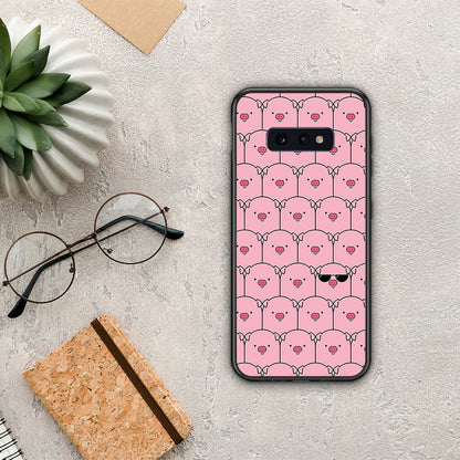Pig Glasses - Samsung Galaxy S10e θήκη