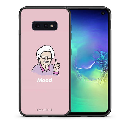 Θήκη Samsung S10e Mood PopArt από τη Smartfits με σχέδιο στο πίσω μέρος και μαύρο περίβλημα | Samsung S10e Mood PopArt case with colorful back and black bezels